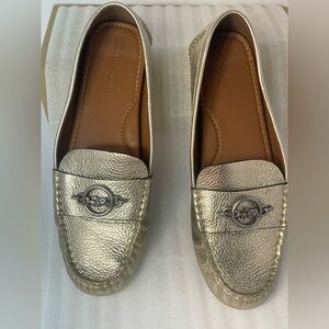 Coach Metallic Gold Women's Loafers